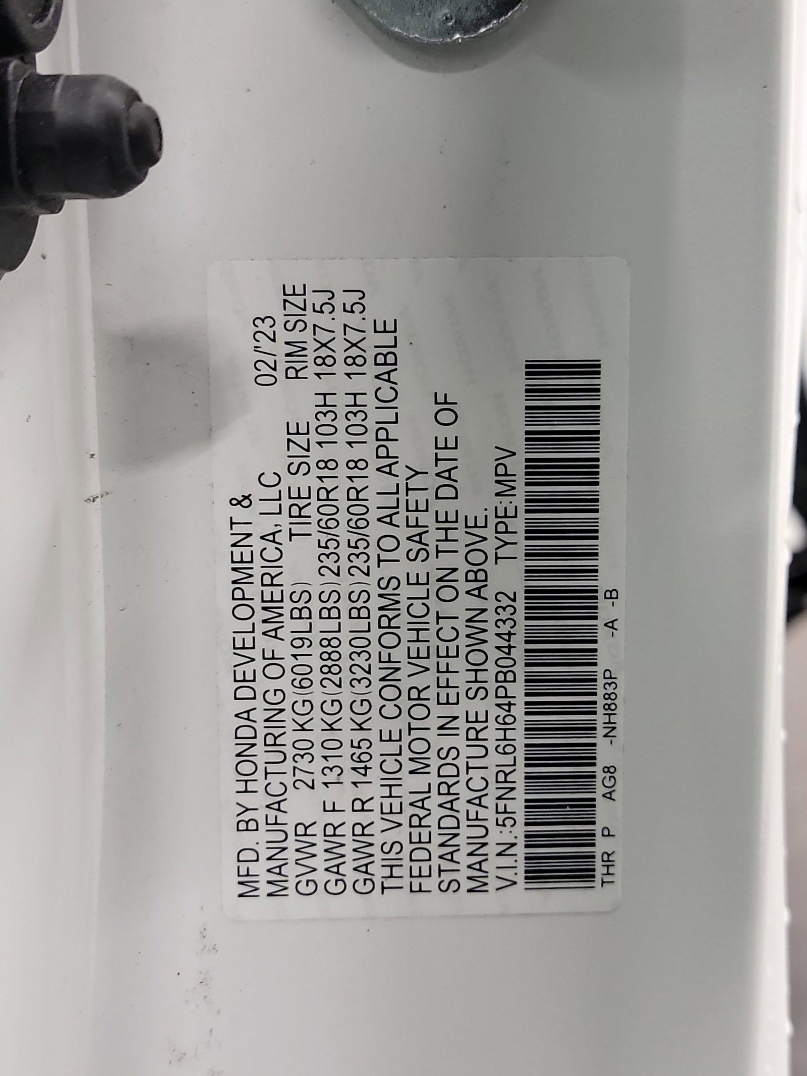 Used 2023 Honda Odyssey EX-L image 33