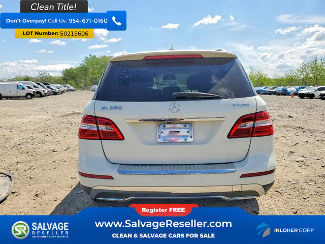 Used 2012 Mercedes-Benz ML 350 4MATIC w/ Premium 1 Pkg image 8