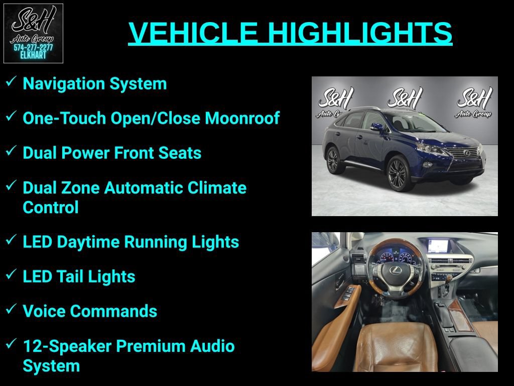 Used 2014 Lexus RX 350 FWD w/ Navigation Package image 3
