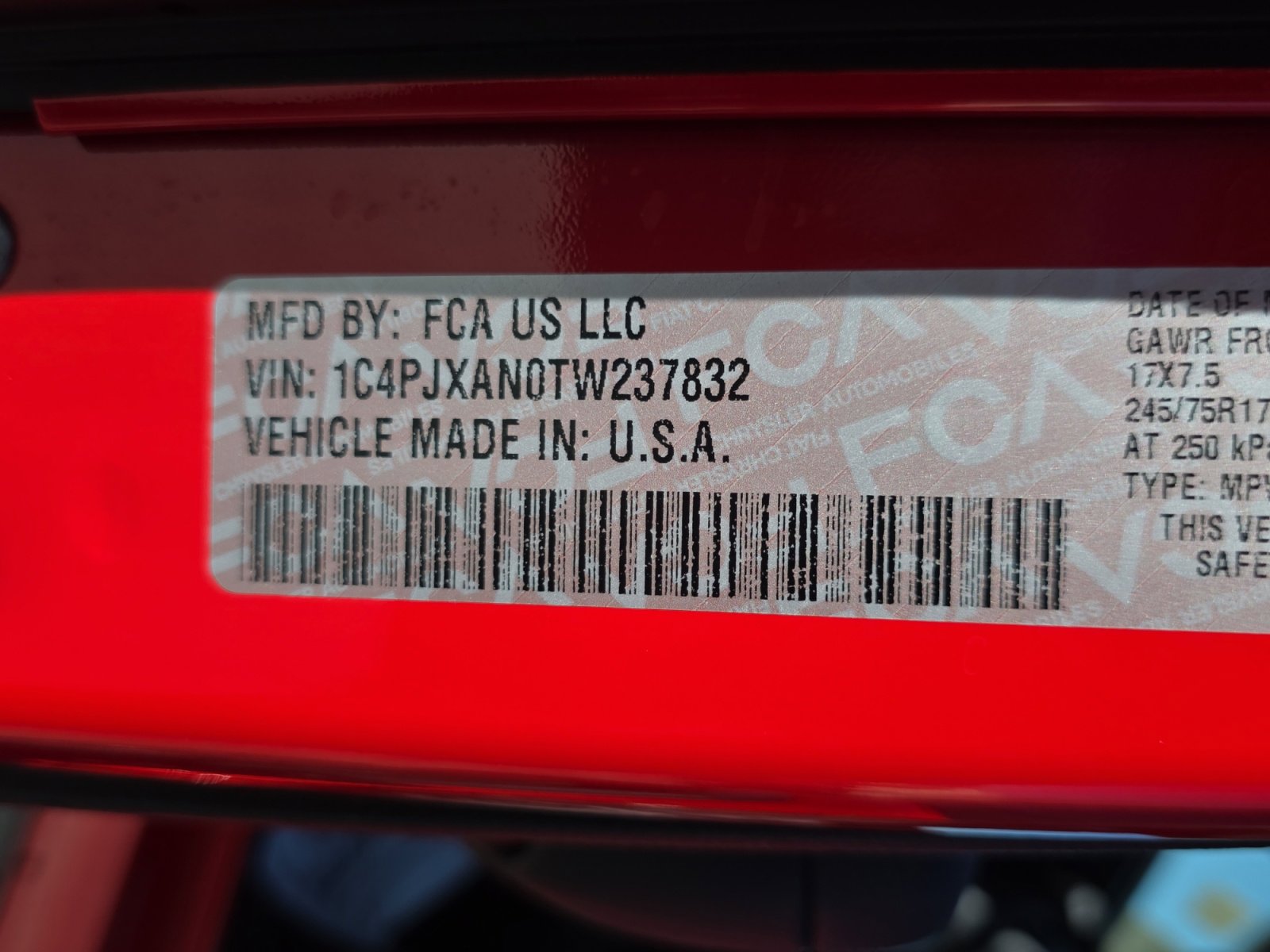 New 2026 Jeep Wrangler Sport S image 33