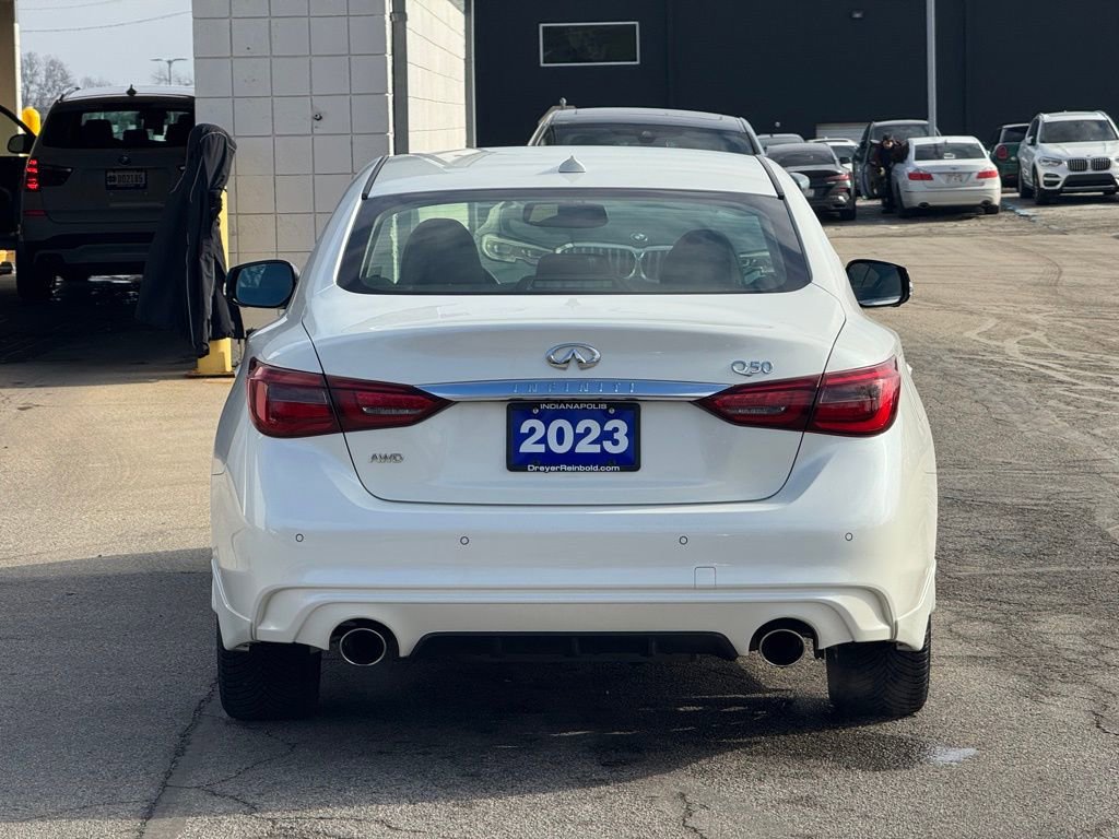 Used 2023 INFINITI Q50 Luxe w/ Cargo Package image 6