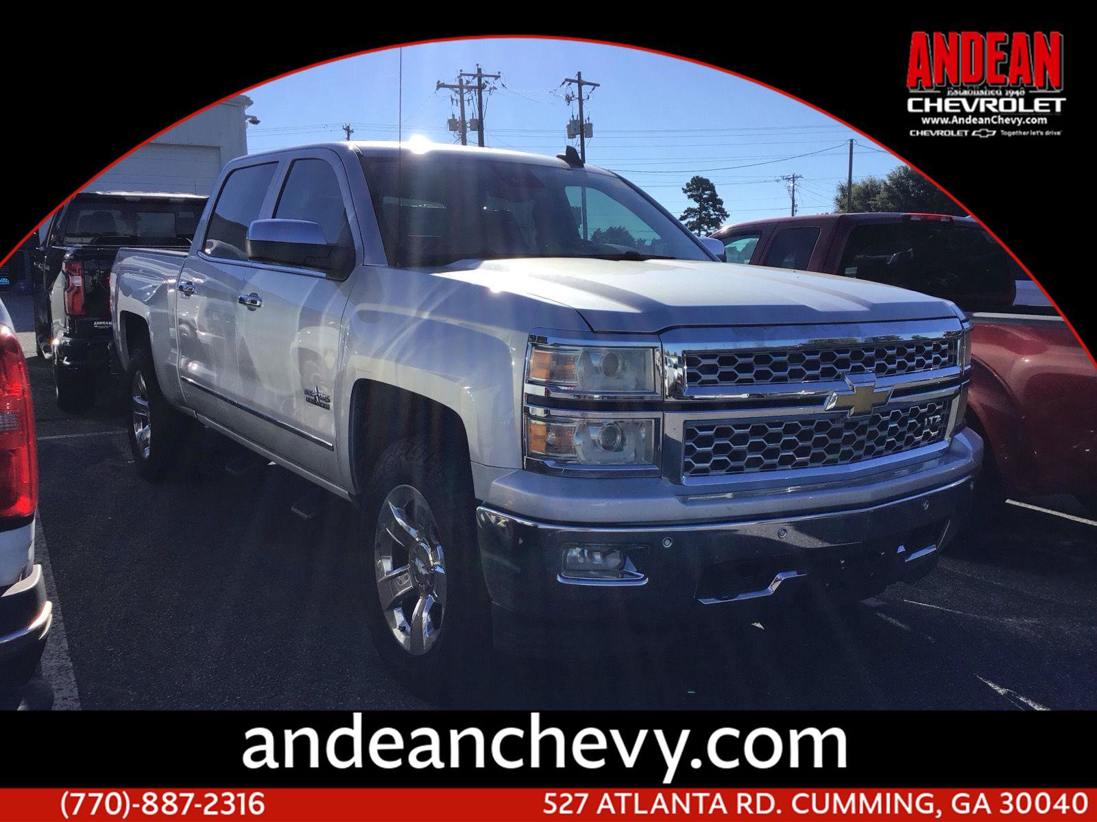 Used 2015 Chevrolet Silverado 1500 LTZ w/ Texas Edition, 1LZ Trim AWD/4WD image 1