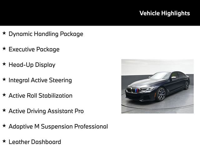 Used 2023 BMW M550i xDrive w/ Dynamic Handling Package image 5