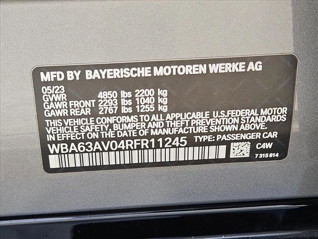 Used 2024 BMW 430i Gran Coupe w/ Convenience Package RWD image 24