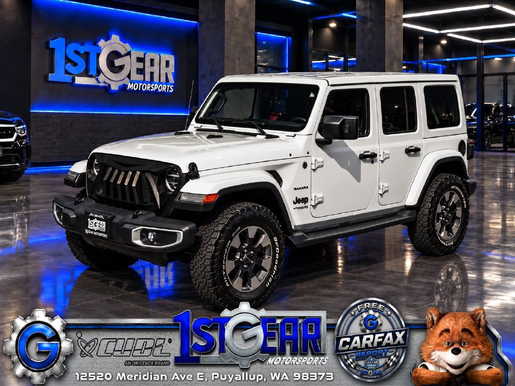 Used 2018 Jeep Wrangler Unlimited Sahara w/ Uconnect 4C Nav & Sound Group