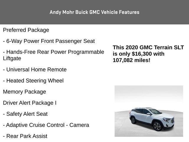 Used 2020 GMC Terrain SLT w/ Preferred Package AWD/4WD image 12
