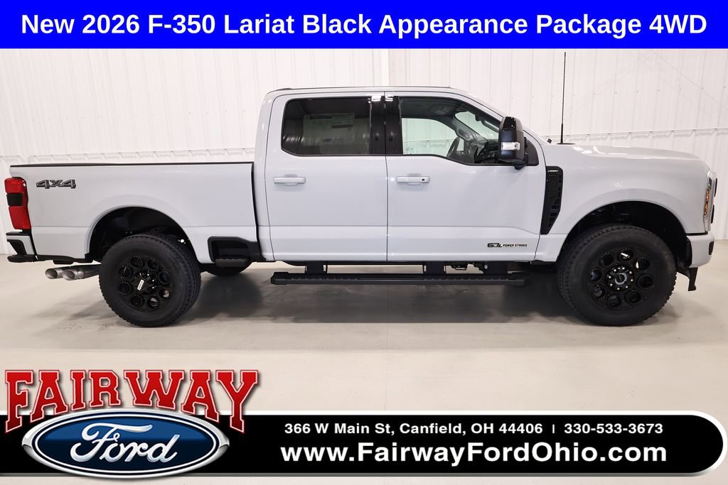 New 2026 Ford F350 Lariat w/ Black Appearance Package
