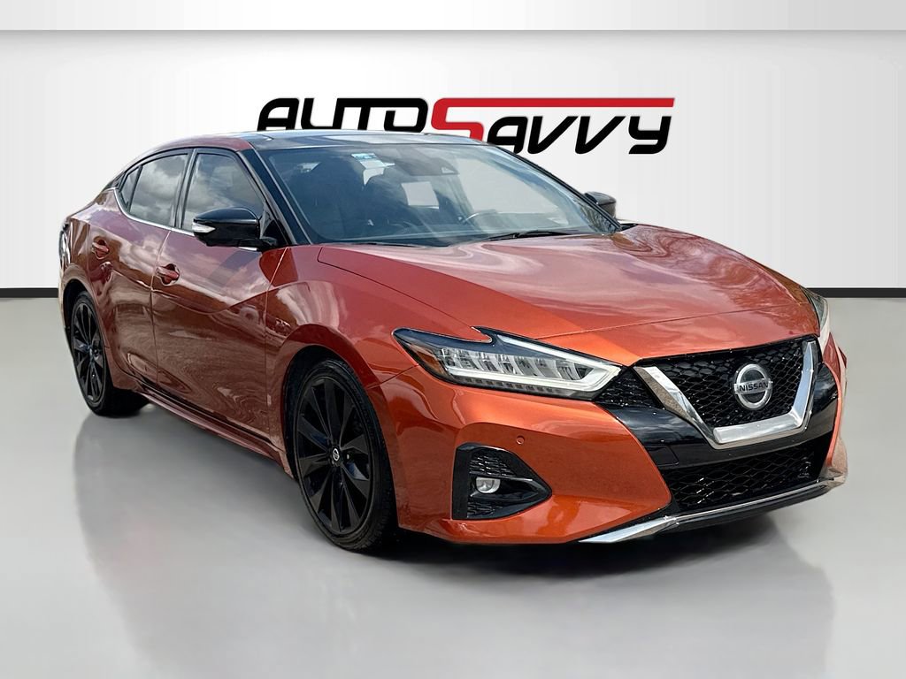 Used 2022 Nissan Maxima SR w/ Sport Mat Group FWD image 1