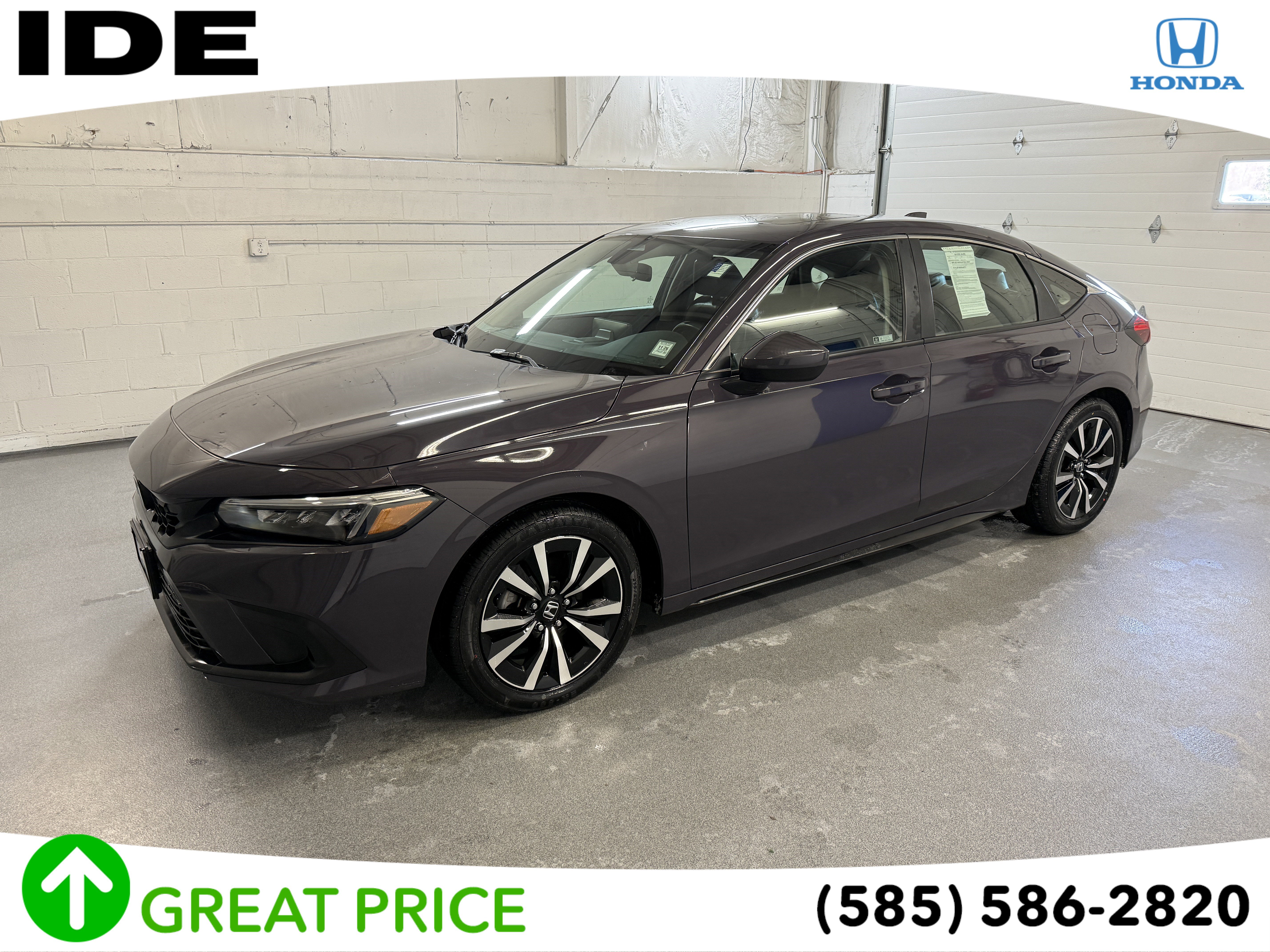 Certified 2022 Honda Civic EX-L