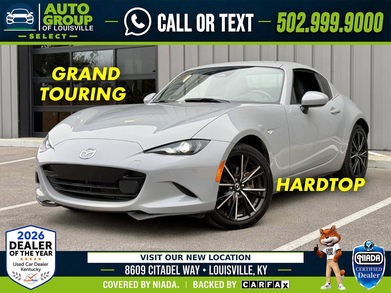 Used 2025 MAZDA MX-5 Miata RF Grand Touring RWD image 1