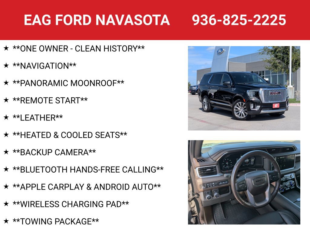 Used 2022 GMC Yukon Denali AWD/4WD image 4