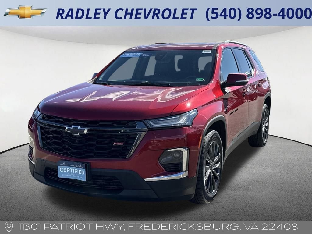 Certified 2023 Chevrolet Traverse RS