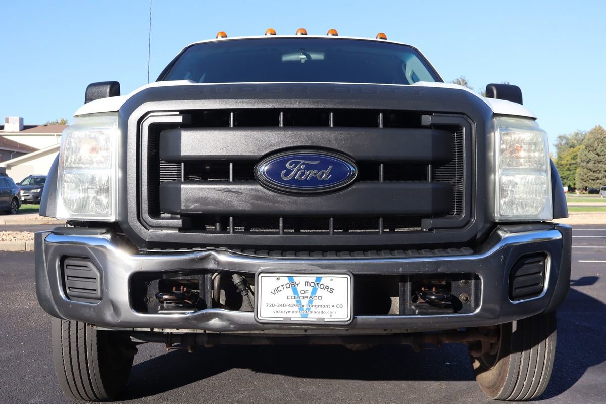 Used 2012 Ford F550 4x4 Crew Cab Super Duty w/ Payload Upgrade Pkg image 13