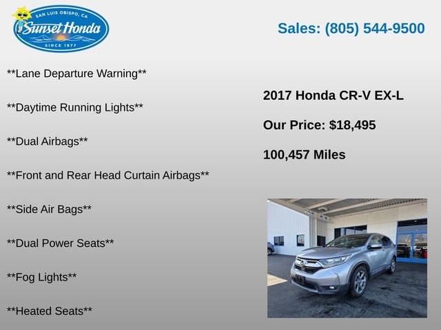 Used 2017 Honda CR-V EX-L image 9