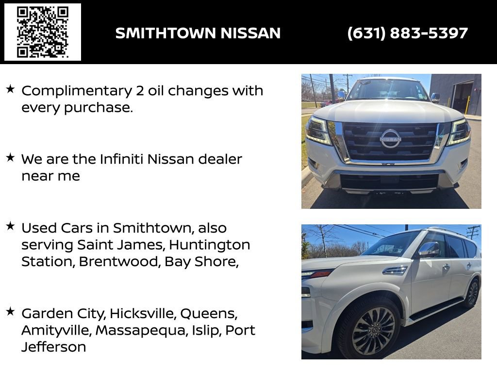 Certified 2024 Nissan Armada Platinum w/ Captain's Chairs Package image 3