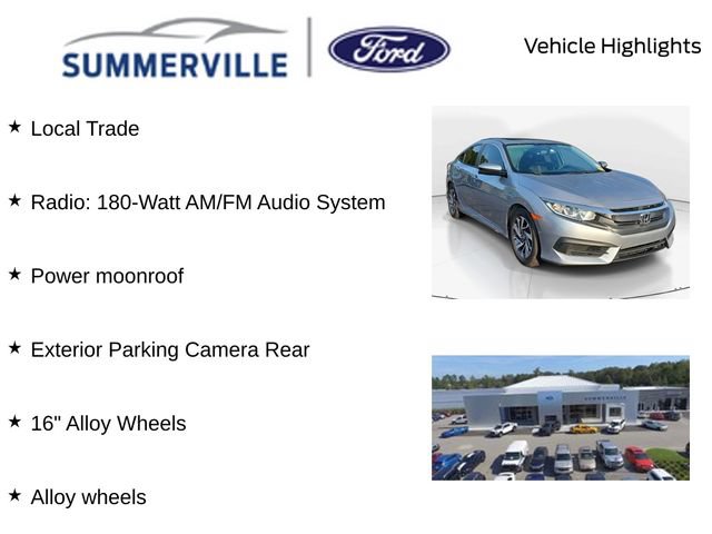 Used 2016 Honda Civic EX image 2