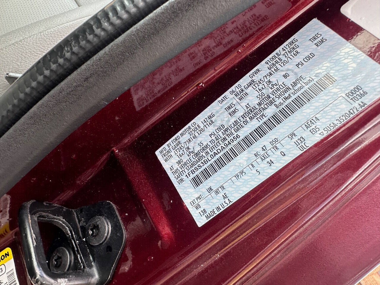 Used 2010 Ford E-350 and Econoline 350 XL RWD image 38