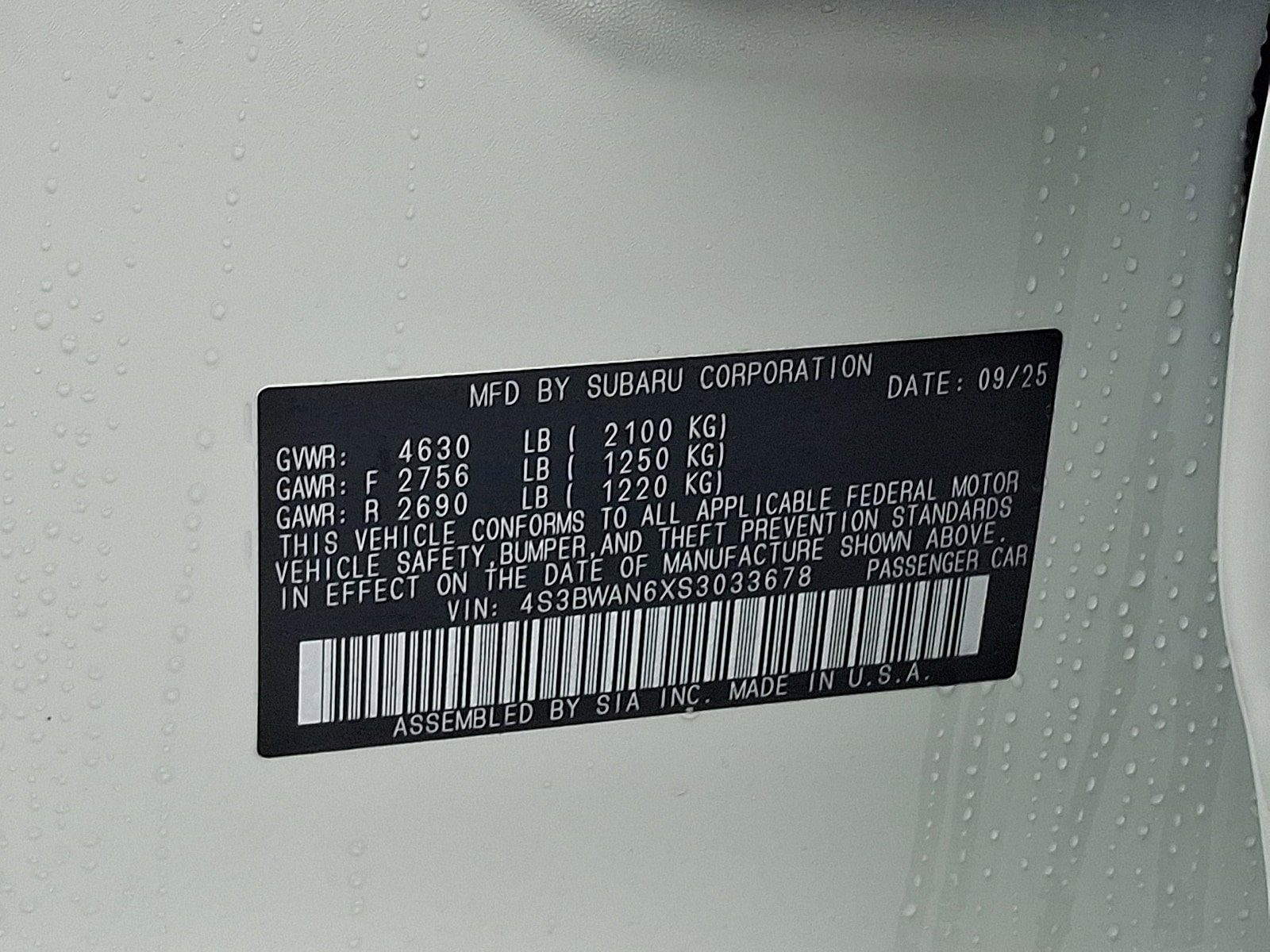 Certified 2025 Subaru Legacy Limited image 27