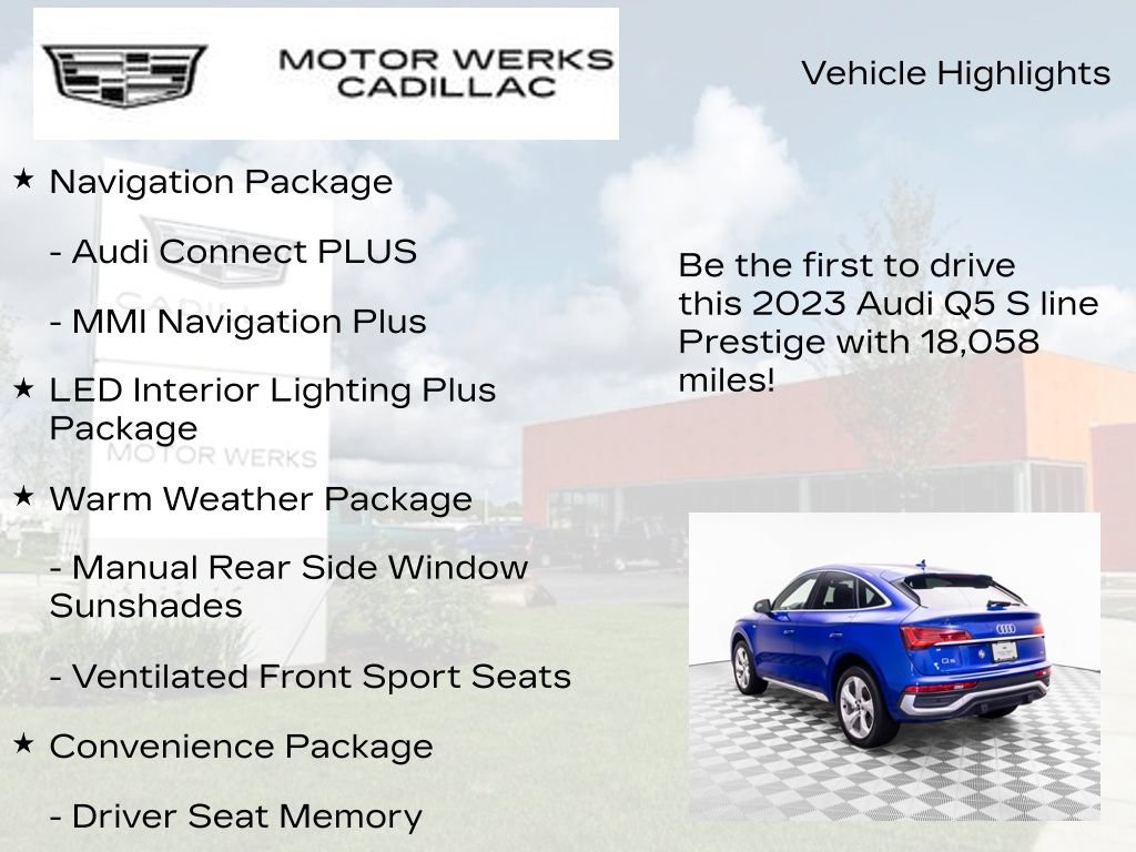 Used 2023 Audi Q5 2.0T Prestige w/ Prestige Package AWD/4WD image 13
