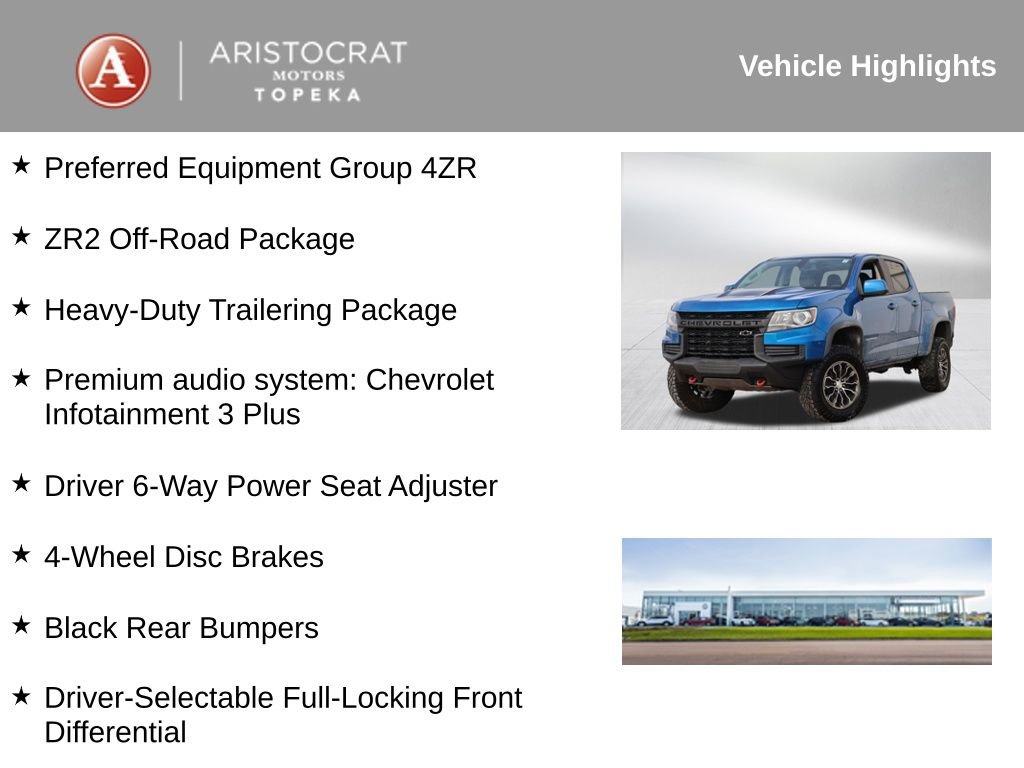 Used 2022 Chevrolet Colorado ZR2 image 2