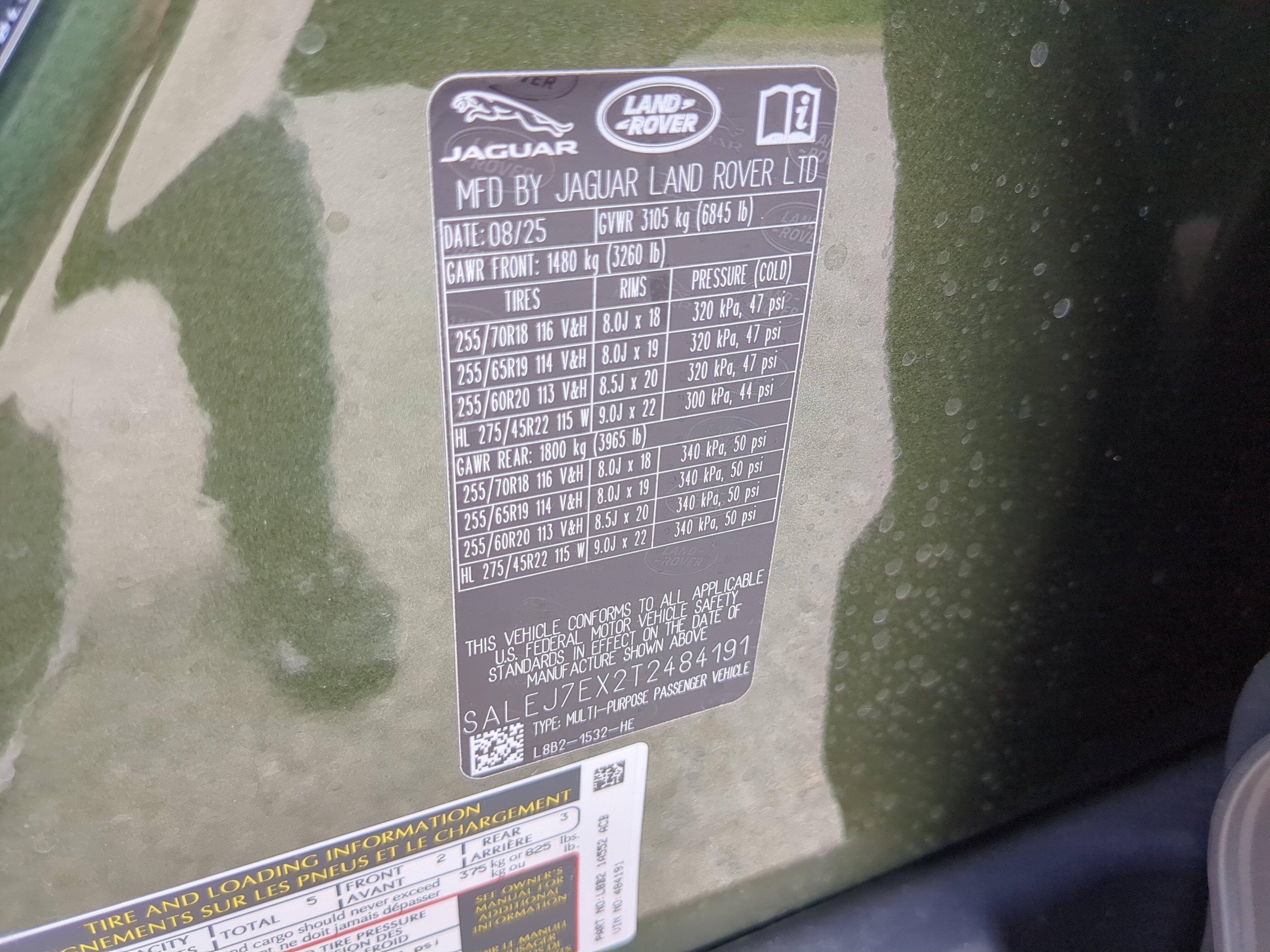 New 2026 Land Rover Defender 110 S image 33