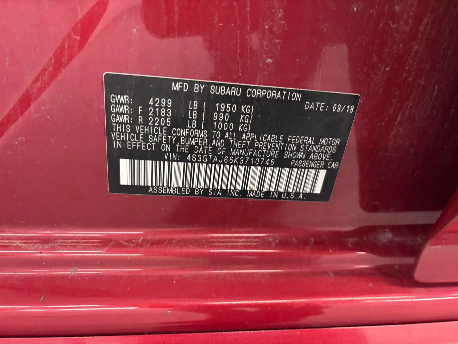 Used 2019 Subaru Impreza 2.0i Sport AWD/4WD image 53