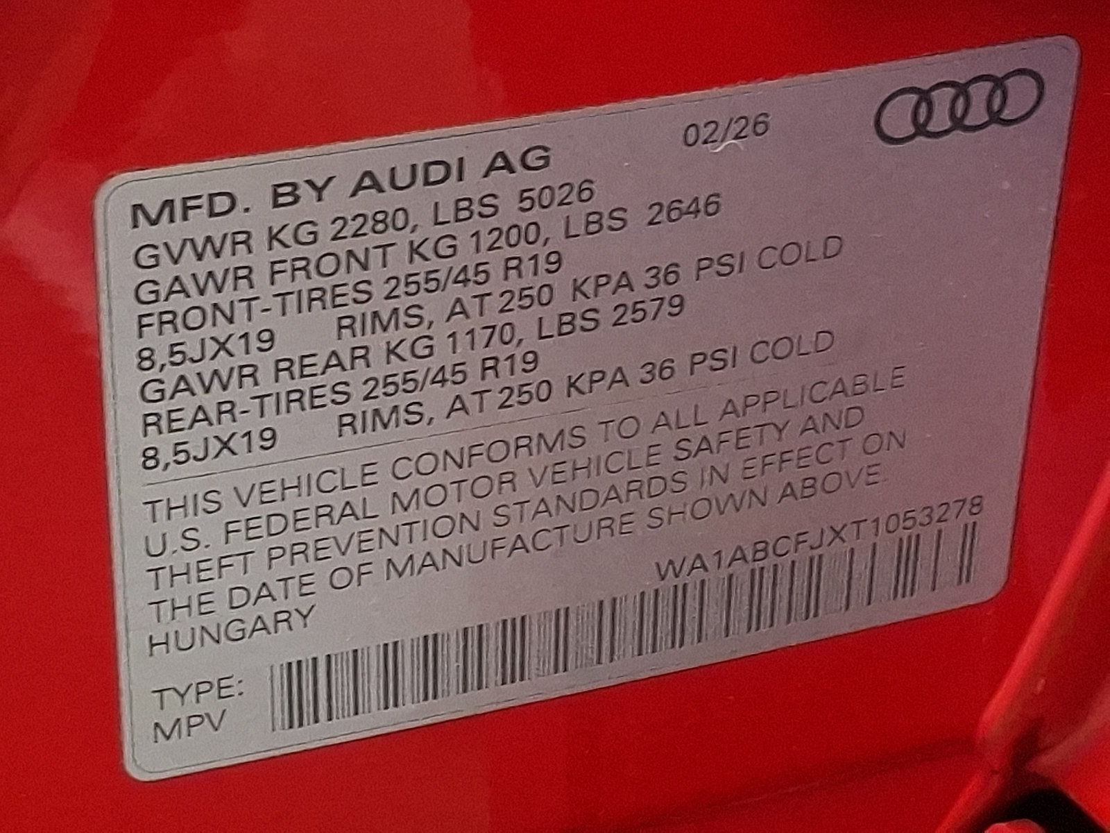New 2026 Audi Q3 quattro 2.0T AWD/4WD image 17