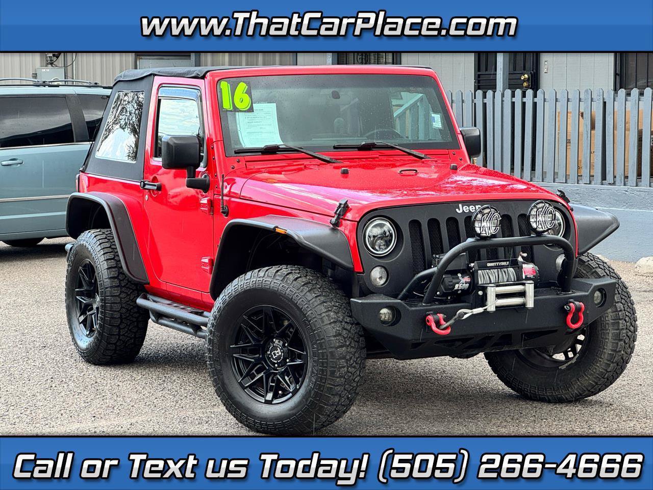 Used 2016 Jeep Wrangler Sport w/ Connectivity Group