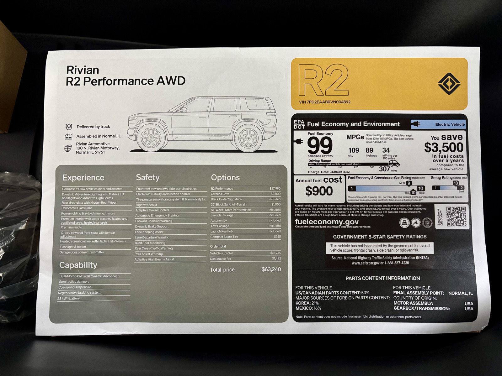 Used 2027 Rivian R2 Performance Dual AWD/4WD image 45