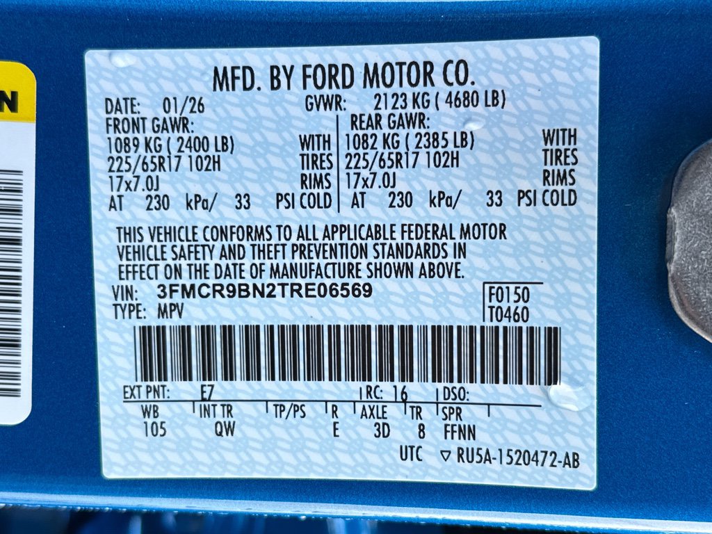 New 2026 Ford Bronco Sport Big Bend AWD/4WD image 29