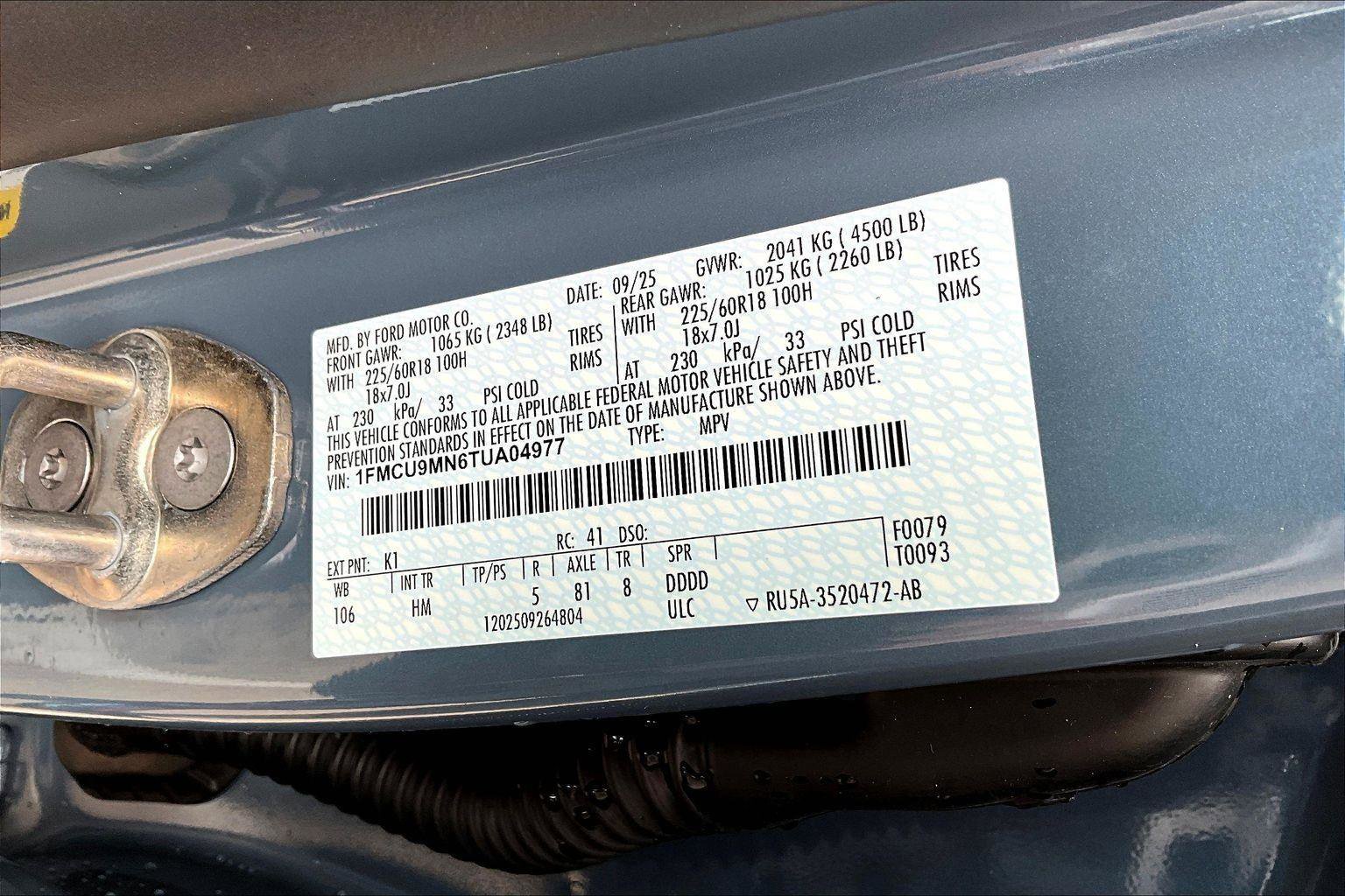 New 2026 Ford Escape ST-Line w/ Tech Pack #1 image 8