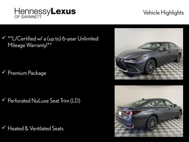 Used 2025 Lexus ES 300h w/ Premium Package image 12