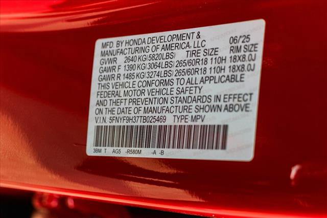 New 2026 Honda Passport RTL image 25
