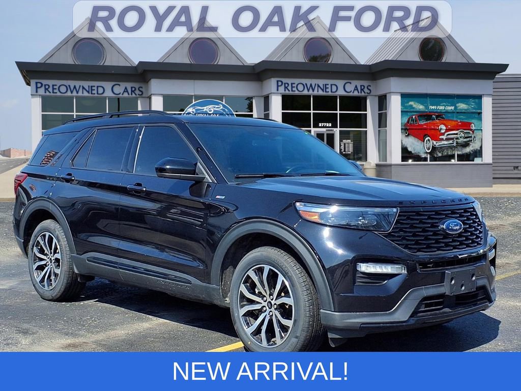 Used 2022 Ford Explorer ST-Line w/ Class IV Trailer Tow Package AWD/4WD image 1
