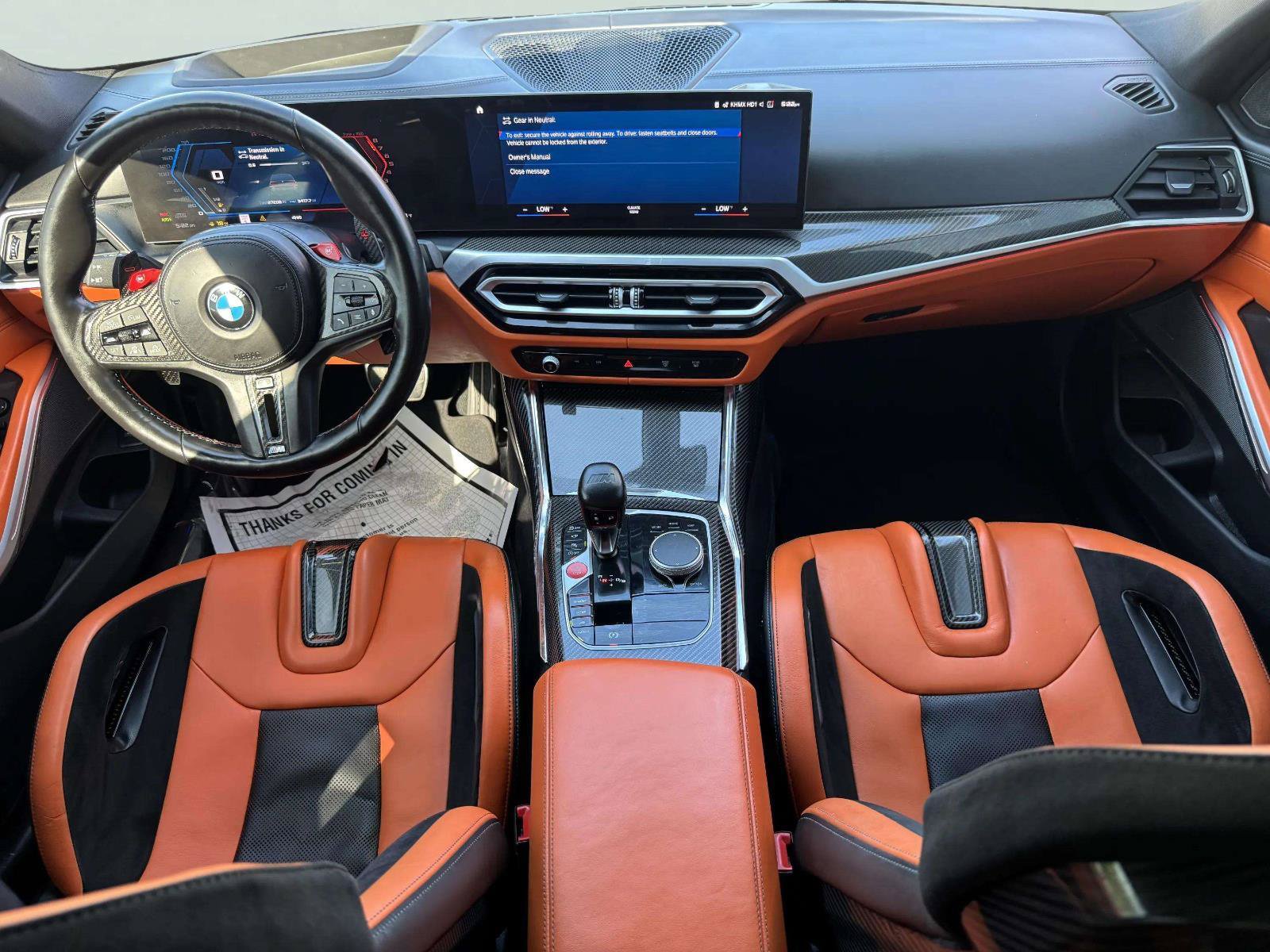 Used 2023 BMW M3 Competition w/ M Carbon Exterior Package AWD/4WD image 86