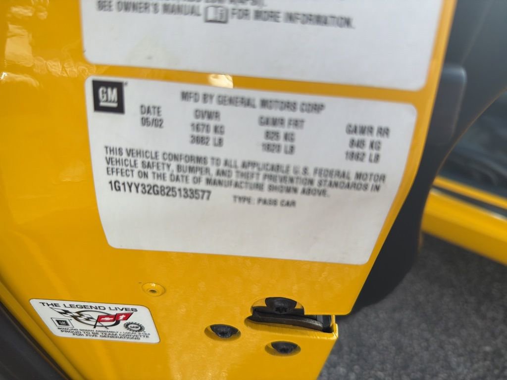 Used 2002 Chevrolet Corvette Convertible w/ Preferred Equipment Group2 image 13