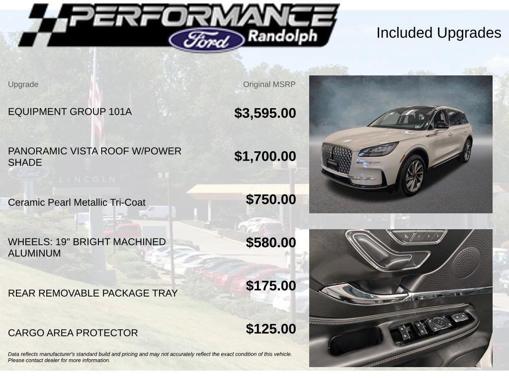 Used 2024 Lincoln Corsair AWD w/ Equipment Group 101A image 6