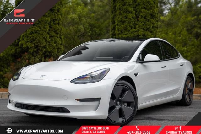 Used 2021 Tesla Model 3 Standard Range Plus RWD image 1