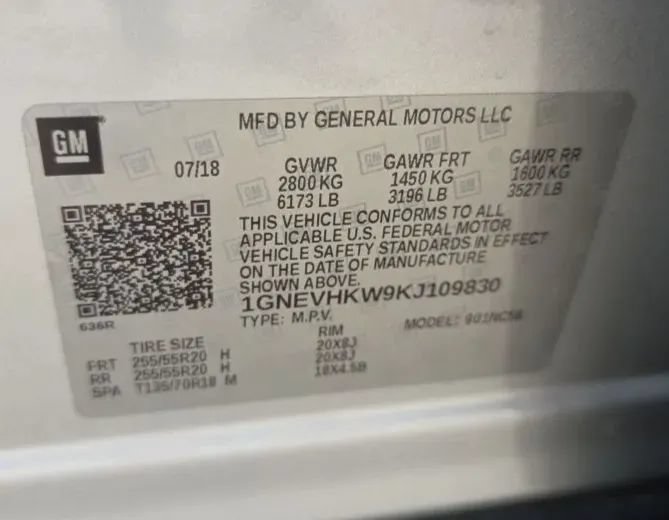 Used 2019 Chevrolet Traverse LT w/ LT Premium Package AWD/4WD image 56