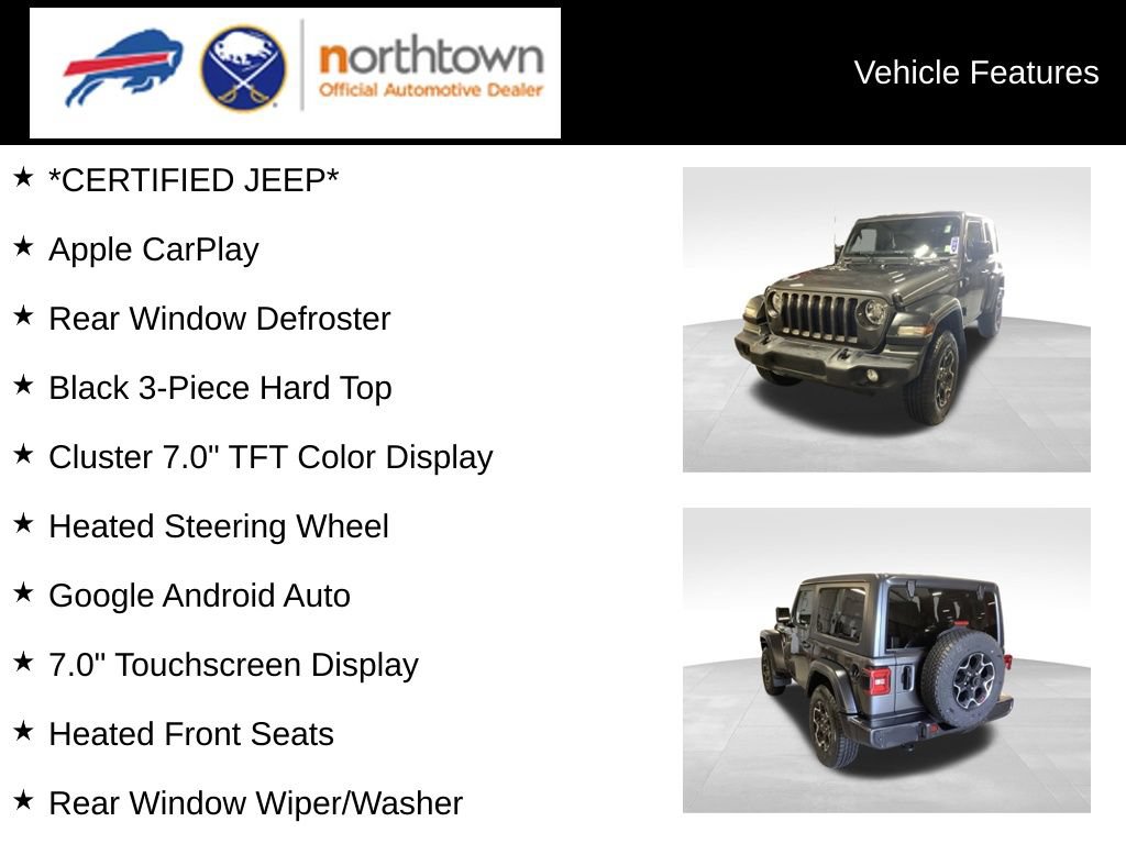 Used 2021 Jeep Wrangler Sport AWD/4WD image 4