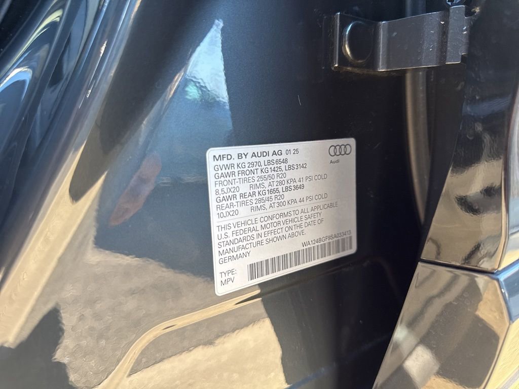 Used 2025 Audi Q6 e-tron Premium Plus w/ Premium Plus image 30