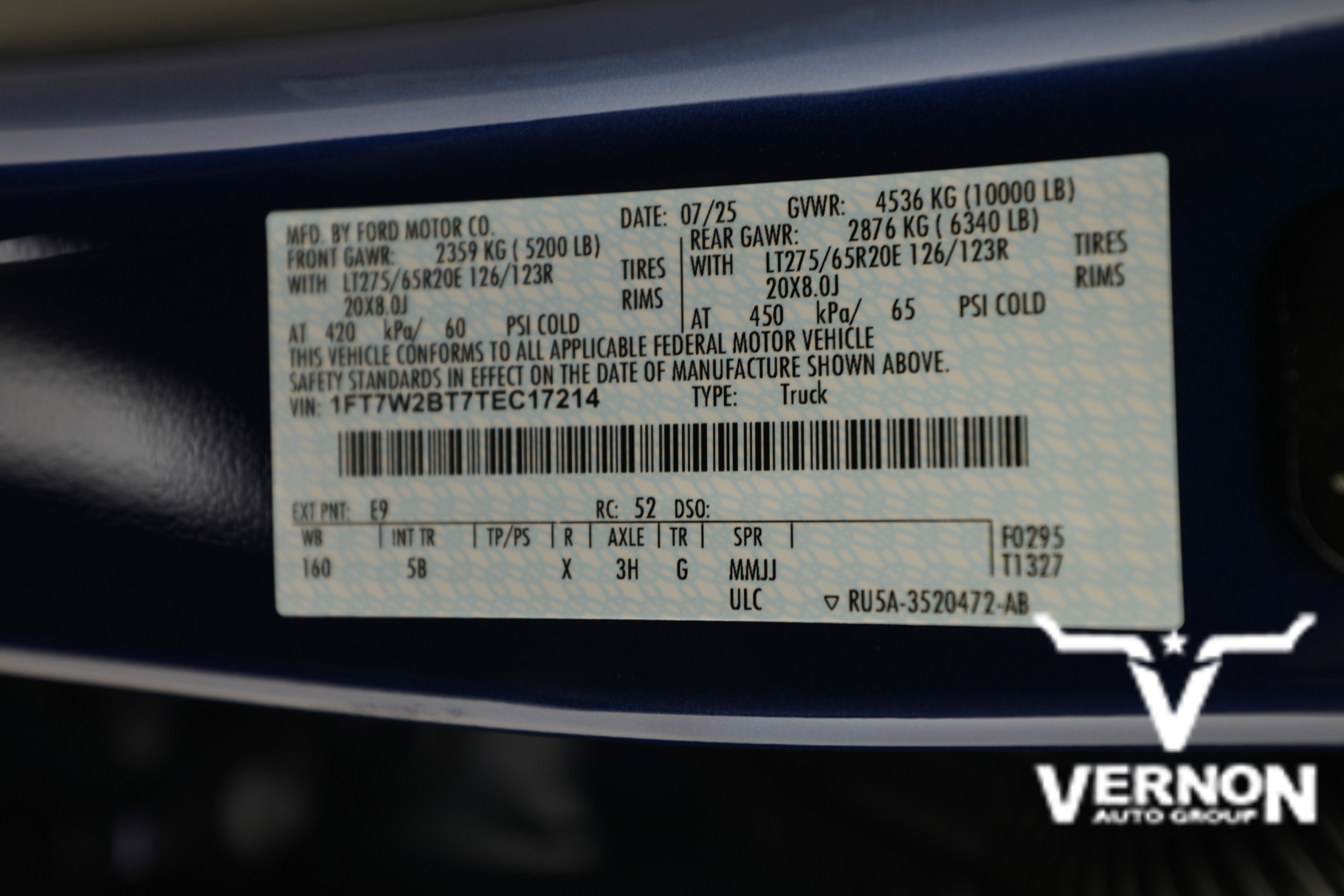 New 2026 Ford F250 Lariat w/ Black Appearance Package image 49