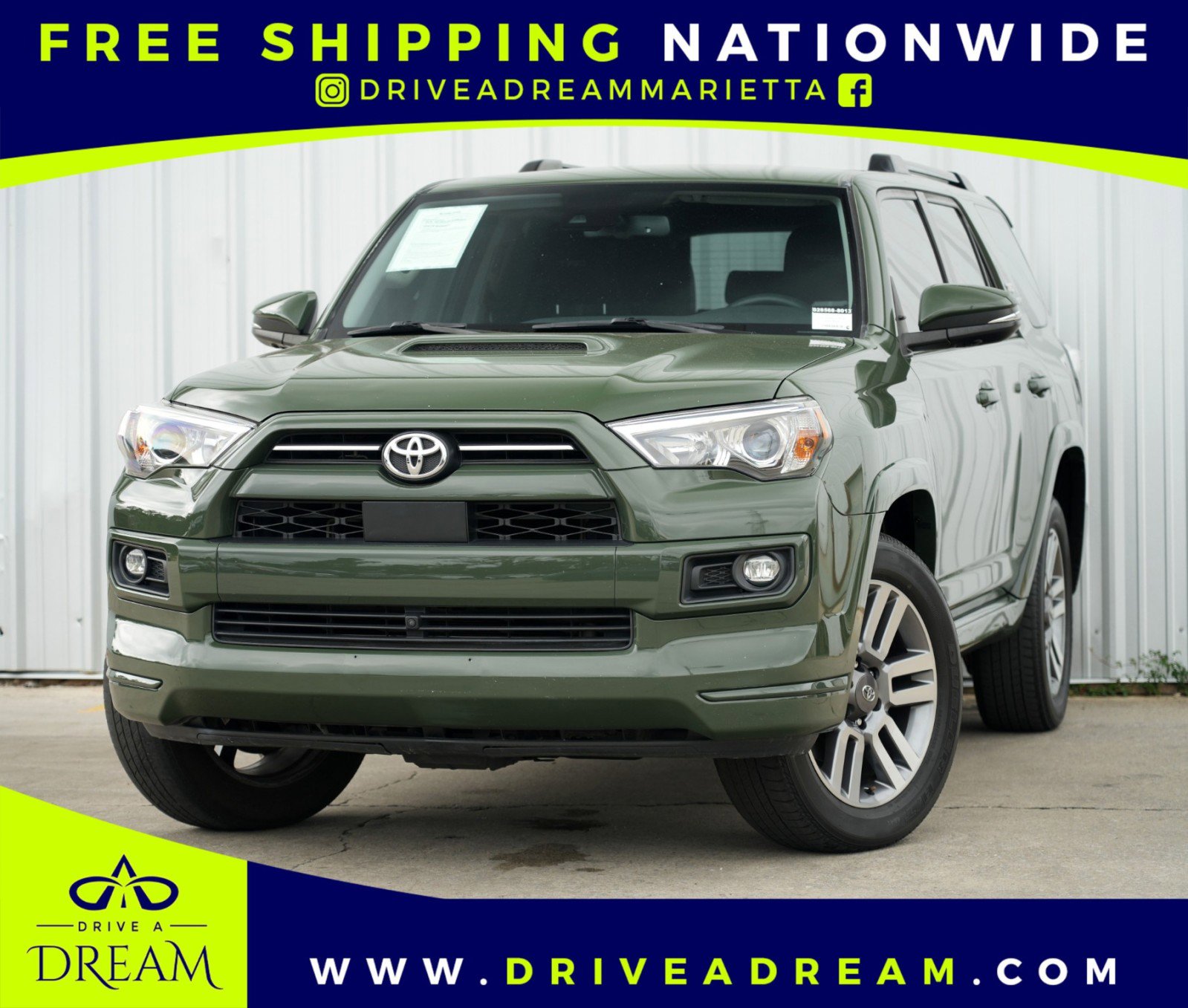 Used 2022 Toyota 4Runner TRD Sport w/ Technology Package