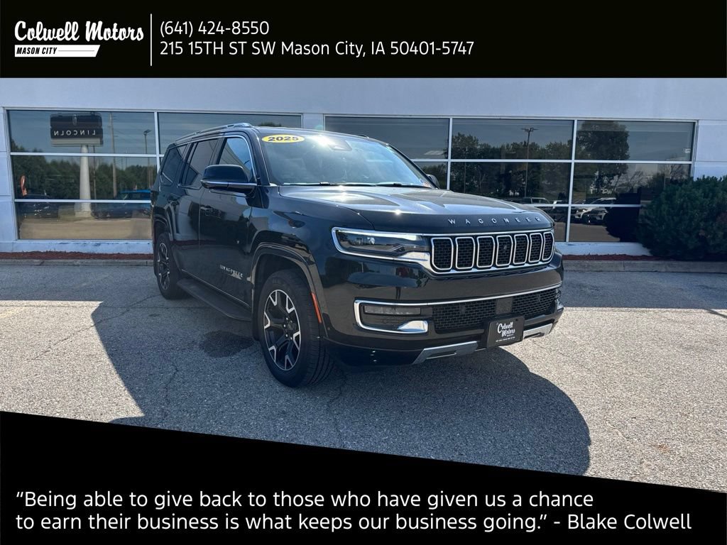 Used 2025 Jeep Wagoneer Series III w/ Mopar Step-Up Package