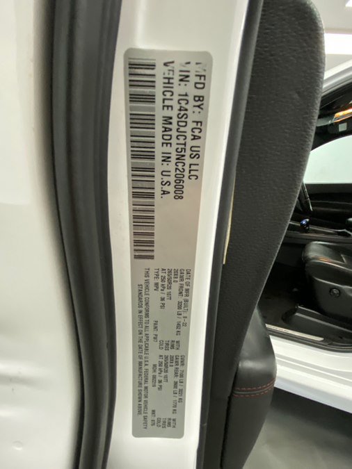 Used 2022 Dodge Durango R/T w/ Blacktop Package AWD/4WD image 56