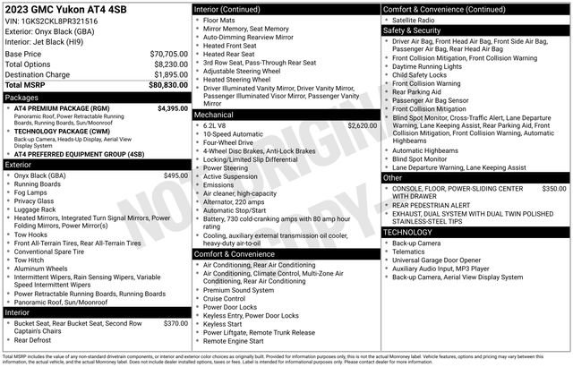 Certified 2023 GMC Yukon AT4 w/ AT4 Premium Package image 40