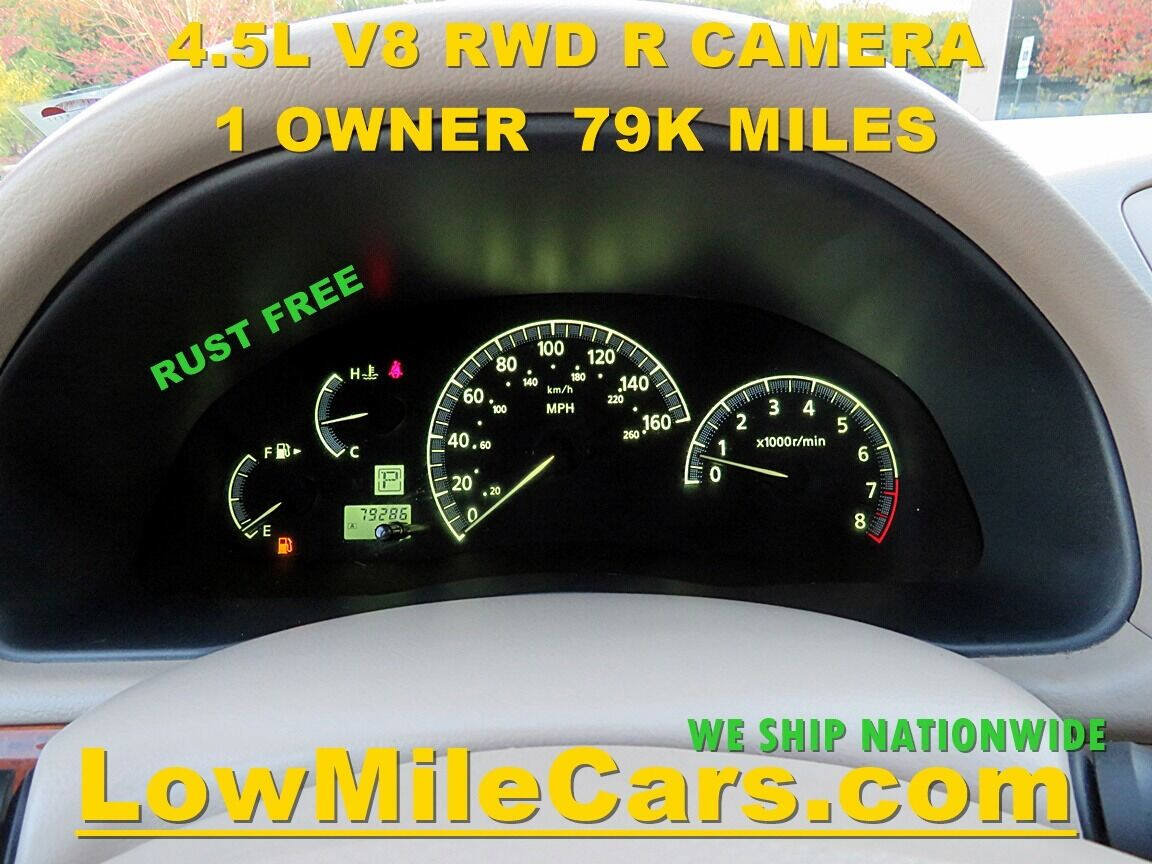 Used 2004 INFINITI Q45 Luxury RWD image 87