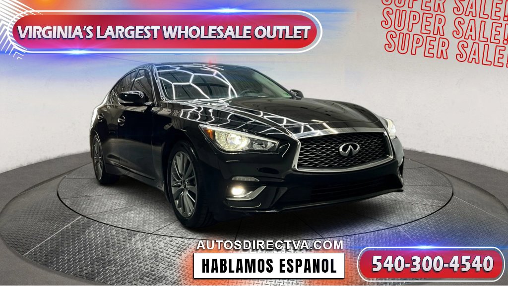 Used 2022 INFINITI Q50 Luxe w/ Cargo Package image 2