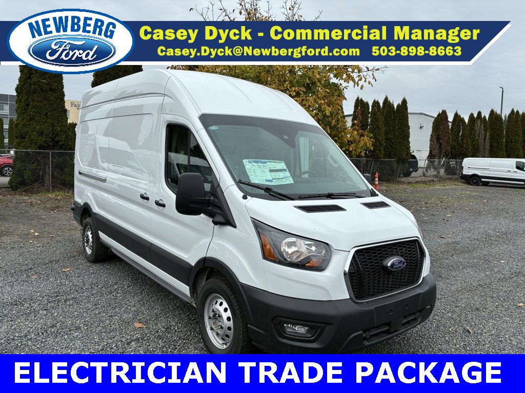 New 2025 Ford Transit 350 148 High Roof AWD w/ Electrician Trade Package