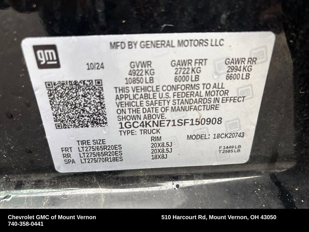 Used 2025 Chevrolet Silverado 2500 LT w/ Trail Boss Package image 26